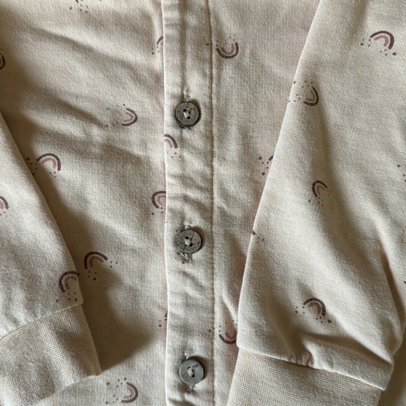 Quincy Mae Rainbow Fleece Jumpsuit - Picture 5 of 8